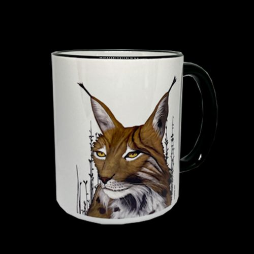 Keraaminen muki - Ilves