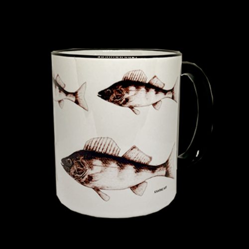 Keraaminen muki - "Ahvenet"