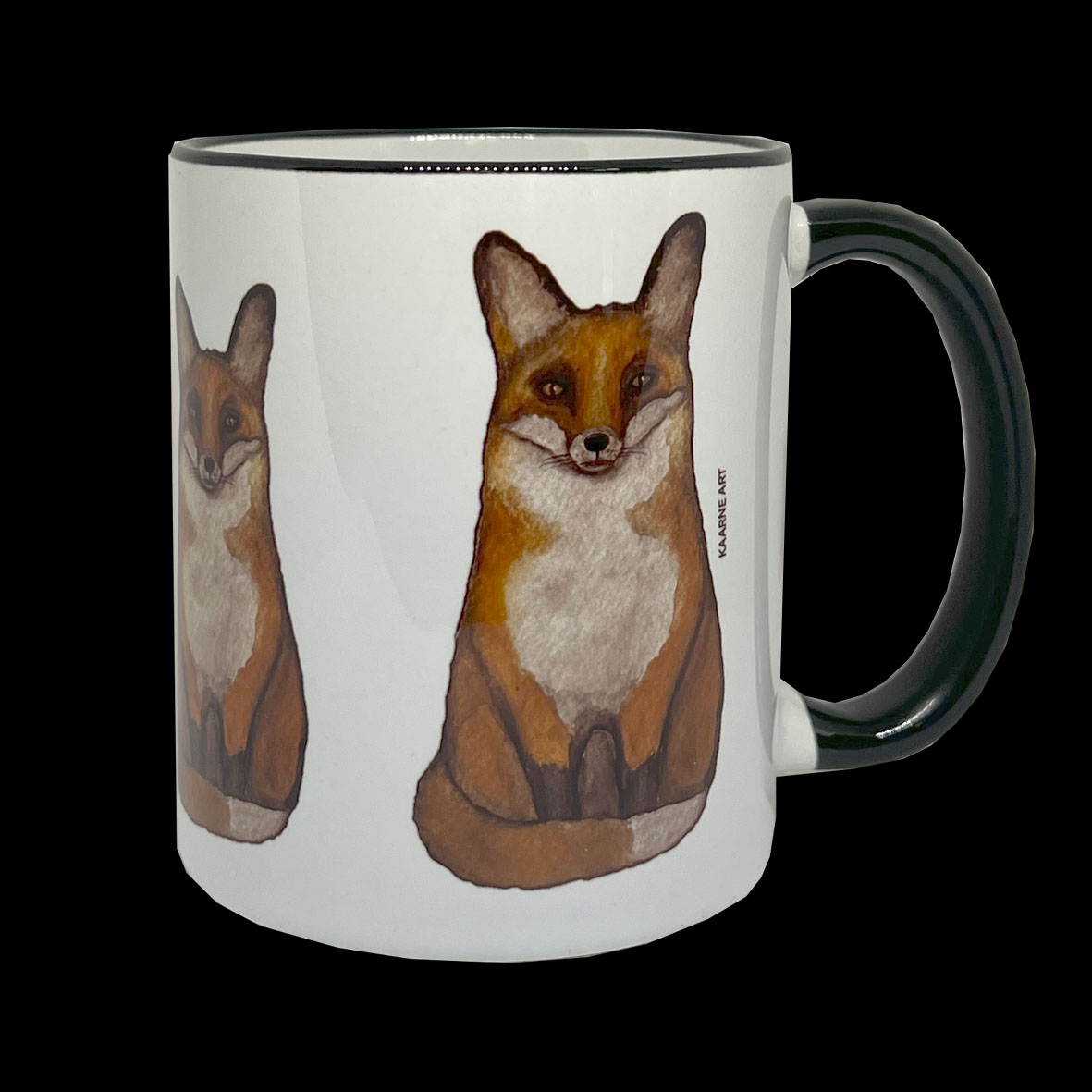 Muki, jossa kaunis ketun kuva