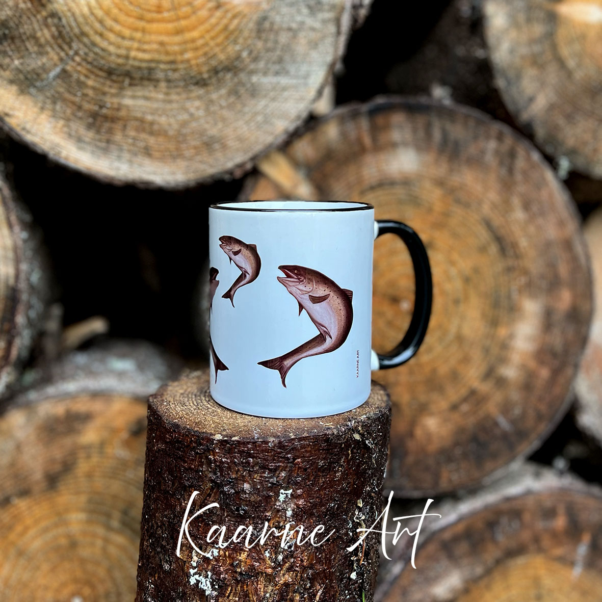 Keraaminen muki - "Taimenet" - Image 2