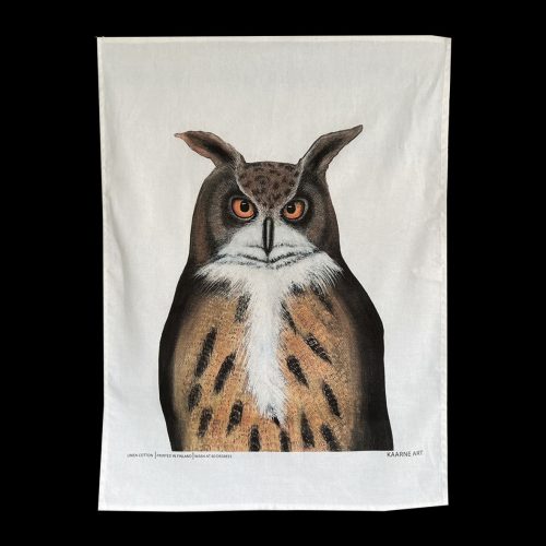 Pöllöliina Kaarne Artin suunnittelema.