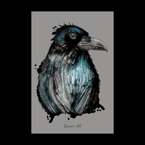 "Korpin kutsu" - taittokortti 10x15