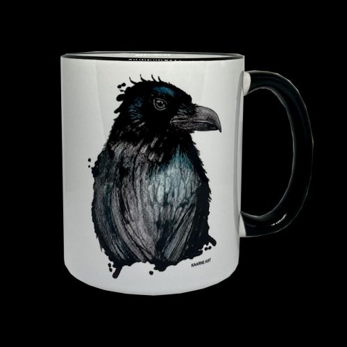 Keraaminen muki - "Korpin kutsu"