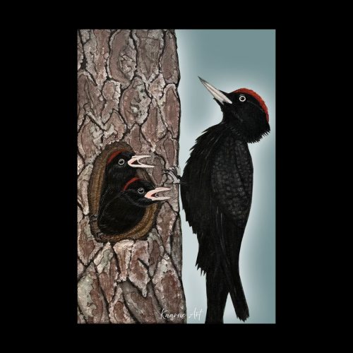 "Rajaton rakkaus" - taittokortti 10x15