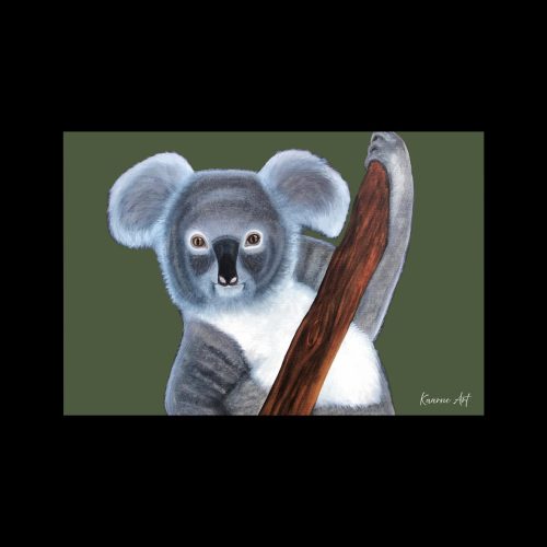 "Koala" - taittokortti 10x15