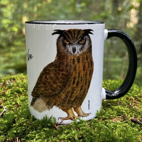 Keraaminen muki - "Bubo bubo" (2,9dl)