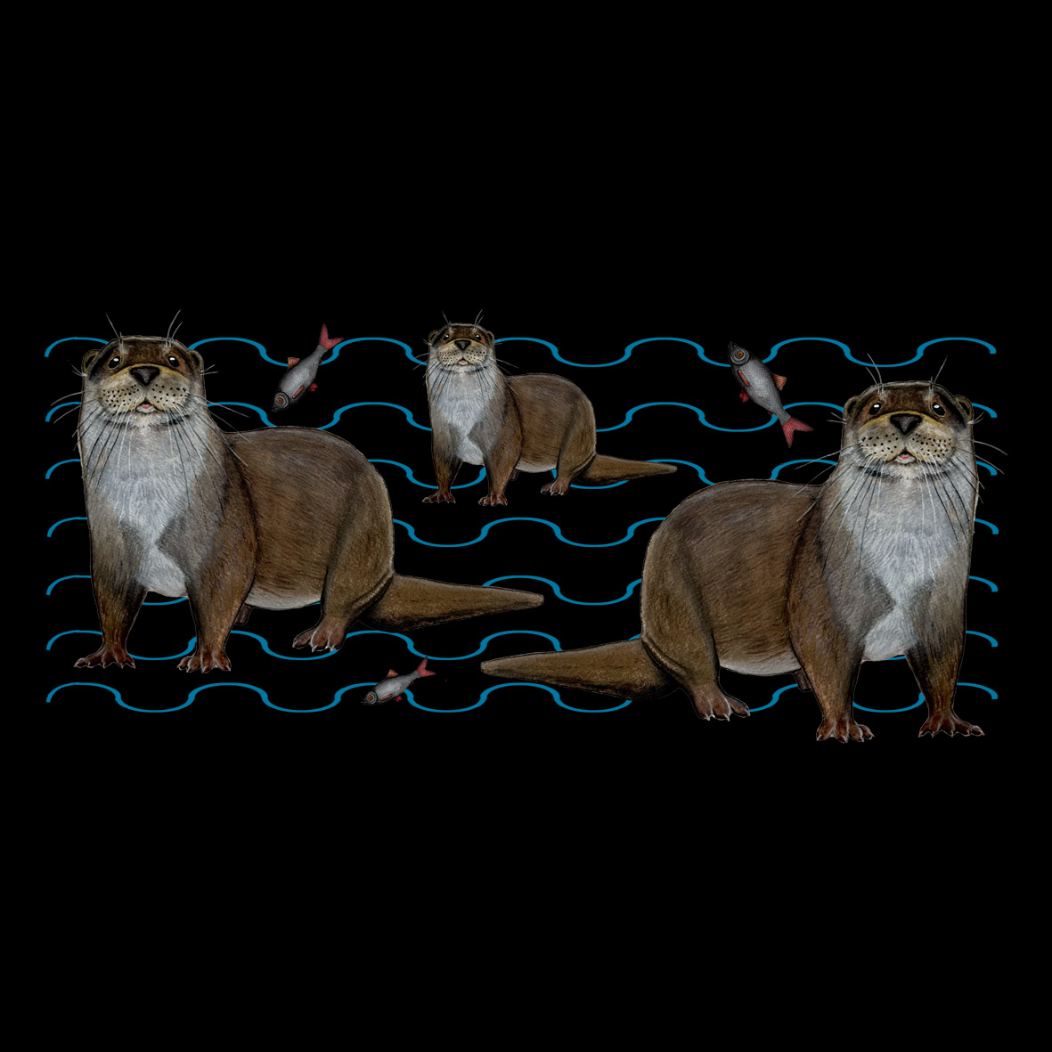Keraaminen muki - "Saukkoset" (2,9dl) - Image 2
